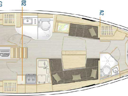 Sailboat Hanse 458 · 2020 · Meraki of London (1)