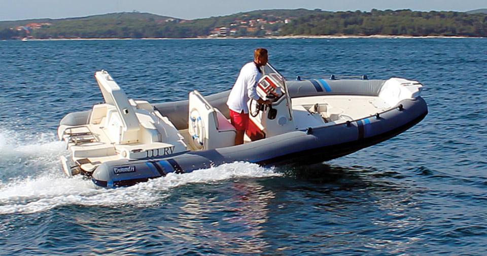 Phantom 18 Rib RIB Marlin 18 2000 in Rovinj, Croatia for rent