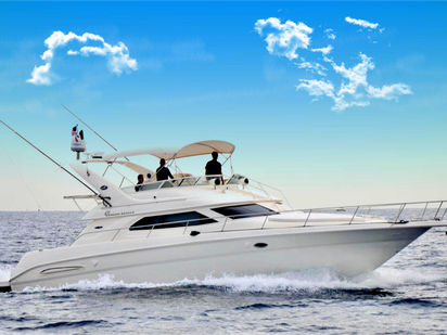 Motorboat Sea Ray 450 Bridge · 2004 · Ocean (Sunset) (0)