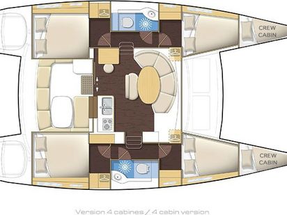 Catamaran Lagoon 380 S2 · 2015 · Bellevue (1)