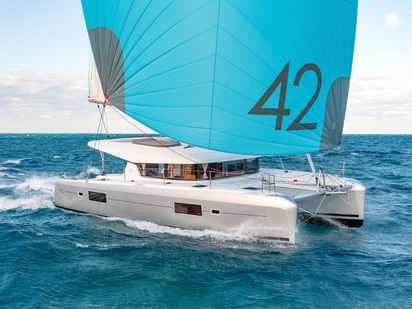 Catamaran Lagoon 42 · 2018 · No Name: Forward Cabin #2 (Cabin Charter 2 pax) FULLY CREWED, ALL EXPENSES (0)