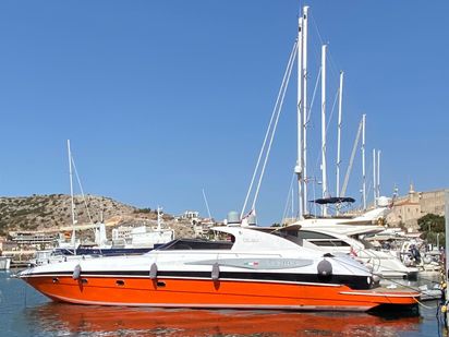 Motorboot Tullio Abbate 46 Exception · 1999 (Umbau 2022) · Sport Cruiser Charter In Bodrum (1)