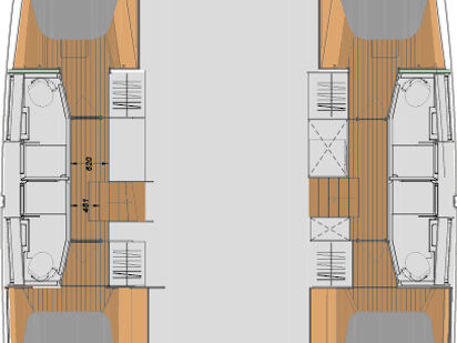 Catamaran Fountaine Pajot Elba 45 · 2022 · Pau Hana II (1)