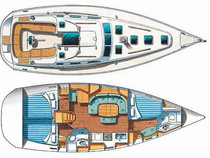 Barca a vela Beneteau Oceanis Clipper 393 · 2002 (refit 2020) · Crete (1)