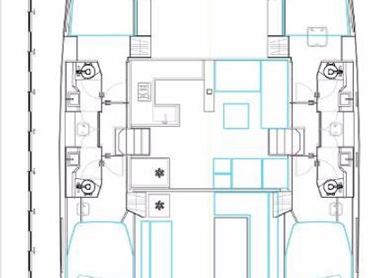 Catamaran Nautitech 46 Fly · 2018 · Daria 2 (1)