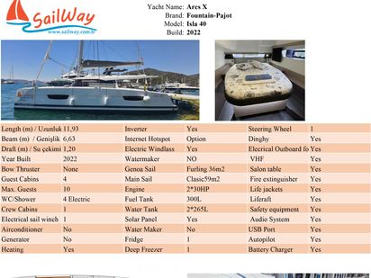 Catamaran Fountaine Pajot Isla 40 · 2022 (0)