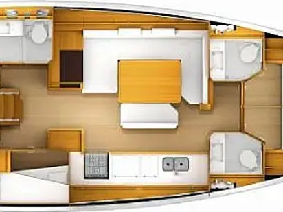 Sailboat Beneteau Oceanis 51.1 · 2019 · Misty (1)