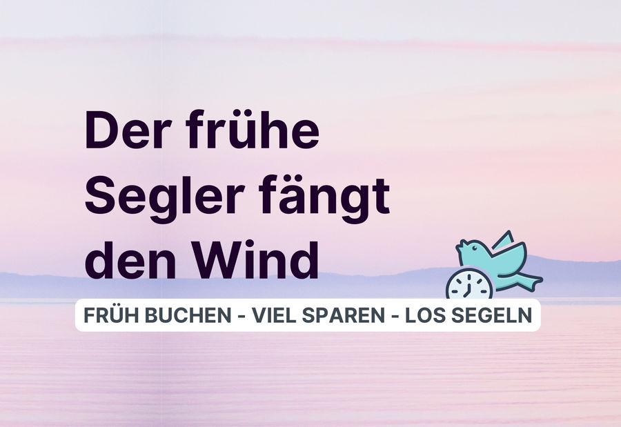 Entdecken Sie unsere Frühbucher-Angebote bis zu 60% Rabatt