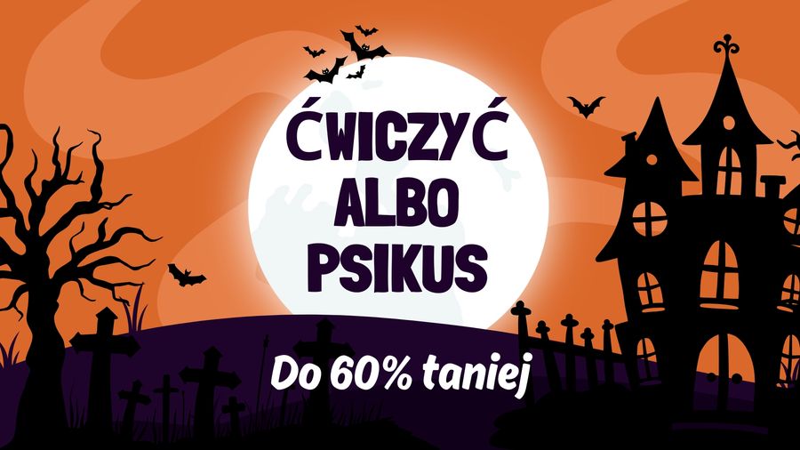 Przeglądaj nasze ekskluzywne promocje Halloween z rabatami do 60%