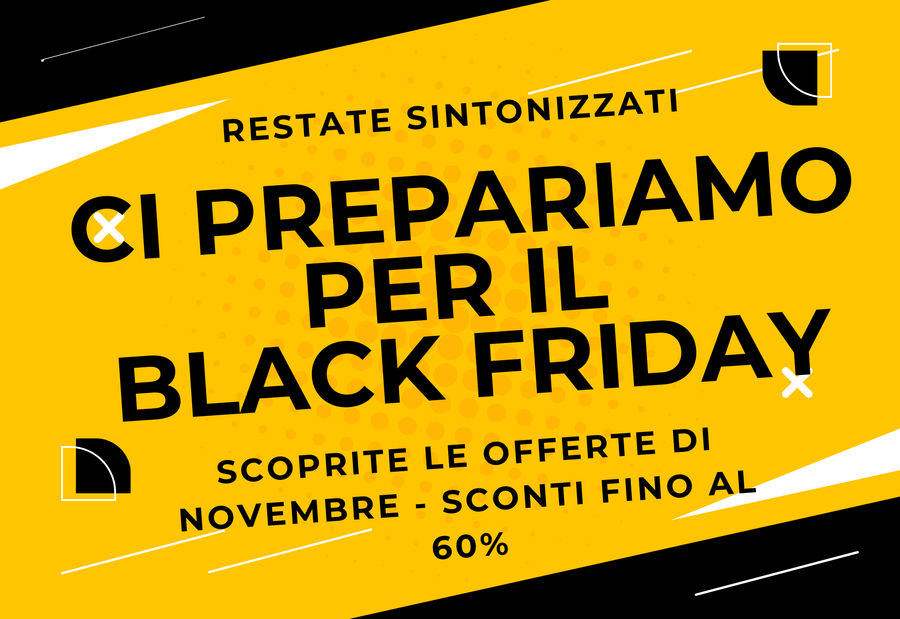 Promozione Black Friday