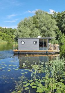 Houseboat in nature