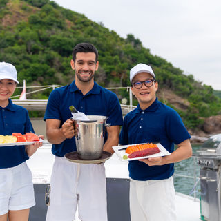 The ultimate luxury yacht charter experience in Los Angeles with full professional service.