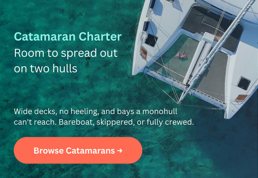 Catamaran charter worldwide with and without crew