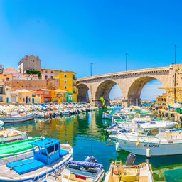 Vallon des Auffes port in Marseille, France