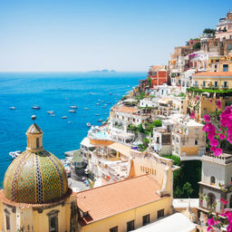 Vista de Positano