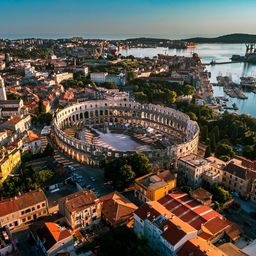 Vista costiera di Pula